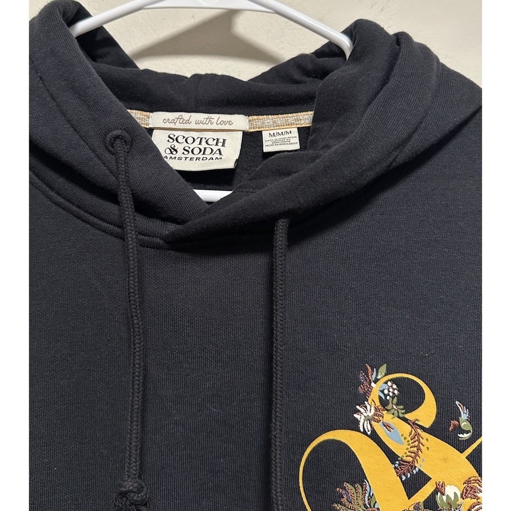 Scotch & Soda Amsterdam Men's Sweatshirt Sz Large Embroidered Logo Pullover - Picture 4 of 7
